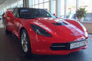 В Москве представили Chevrolet Corvette Stingray