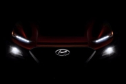 Hyundai показал тизер компактного кроссовера Kona