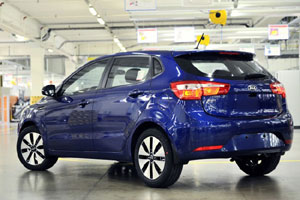 В России начинаются продажи хэтчбека Kia Rio
