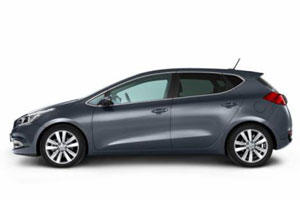 Kia показал очередное фото нового хэтчбека Ceed 