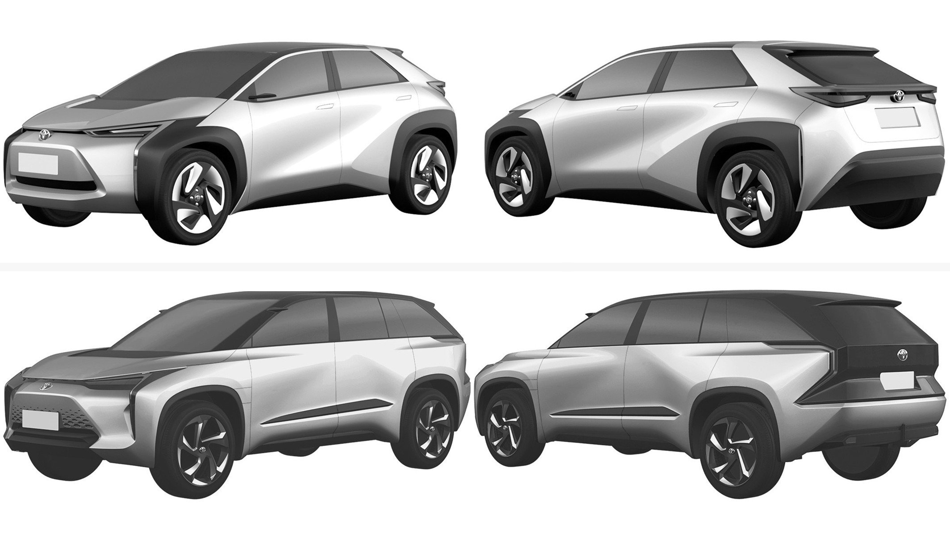 Toyota new electric crossovers