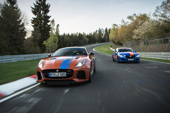 Jaguar F-Type SVR и XJR575
