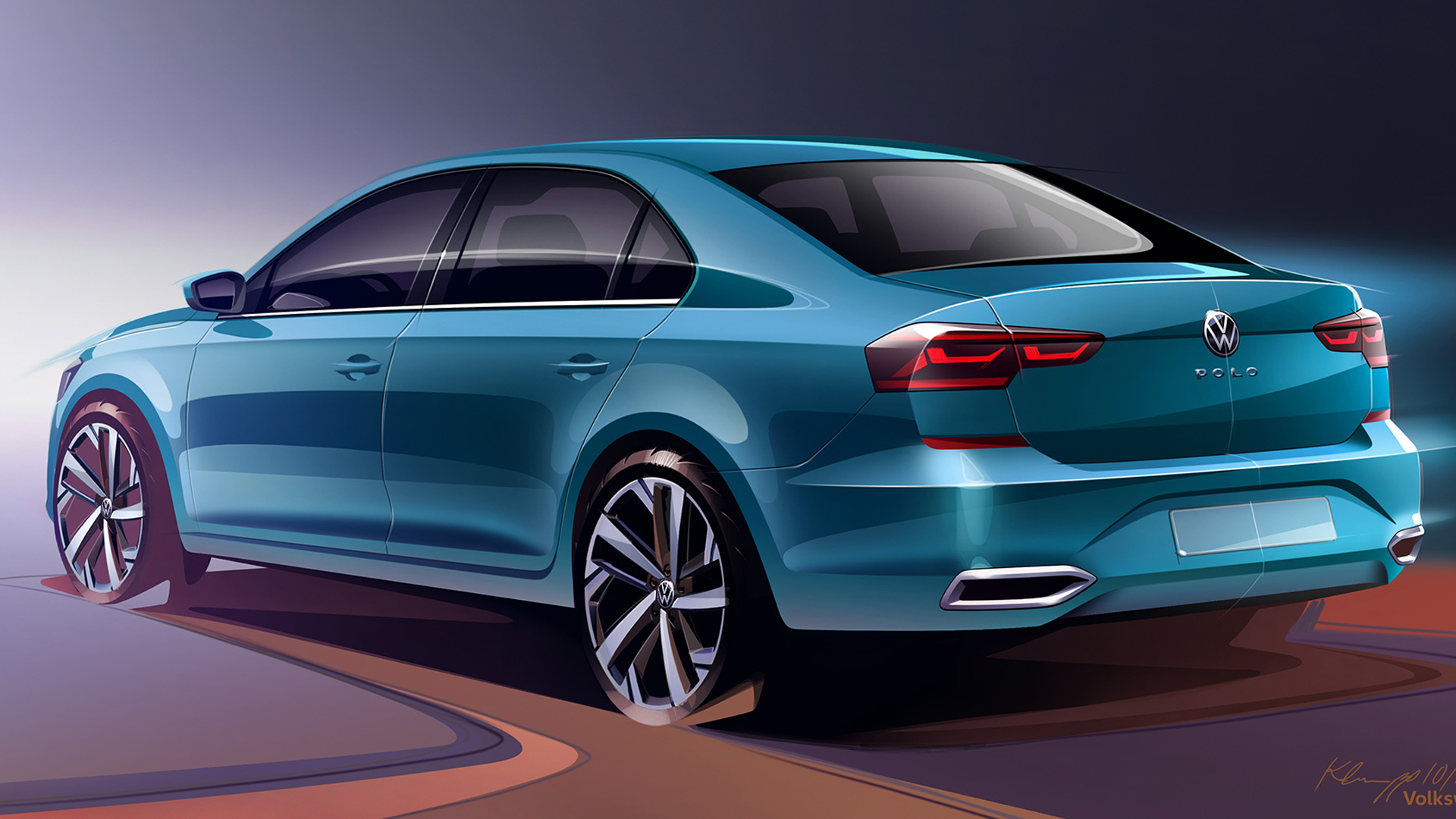 volkswagen polo лифтбек 2020