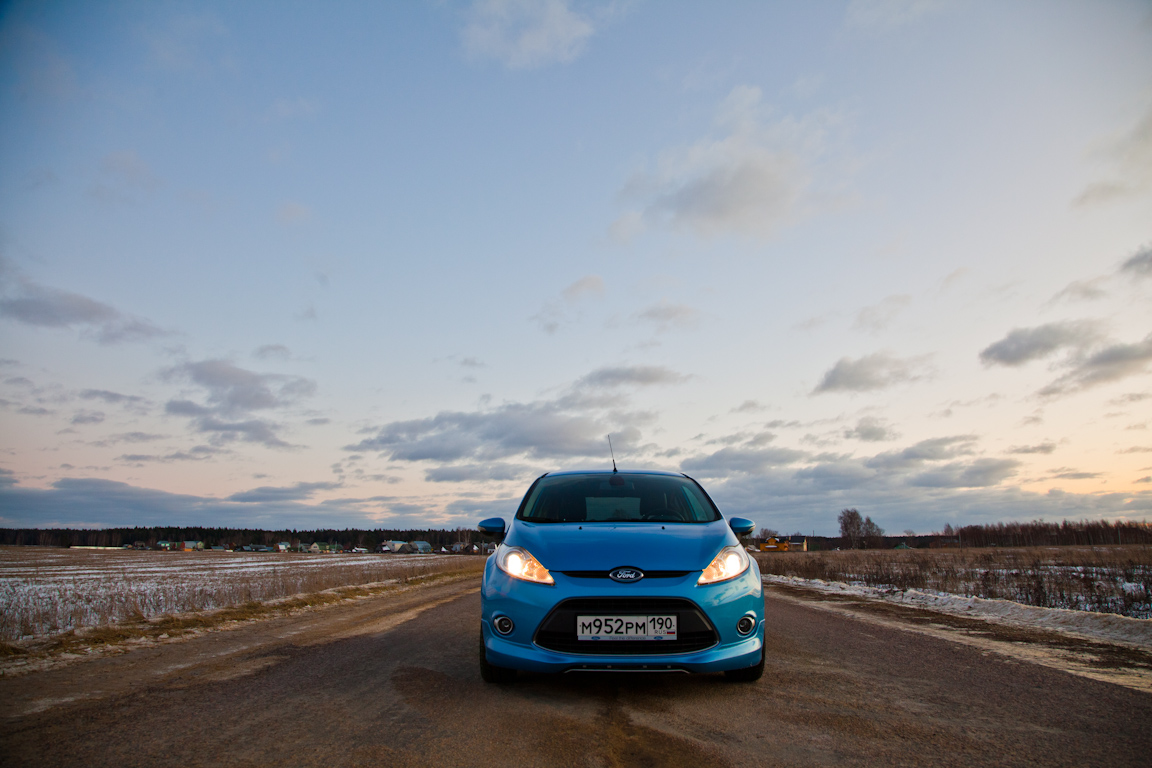 Ford Fiesta: Веселые старты