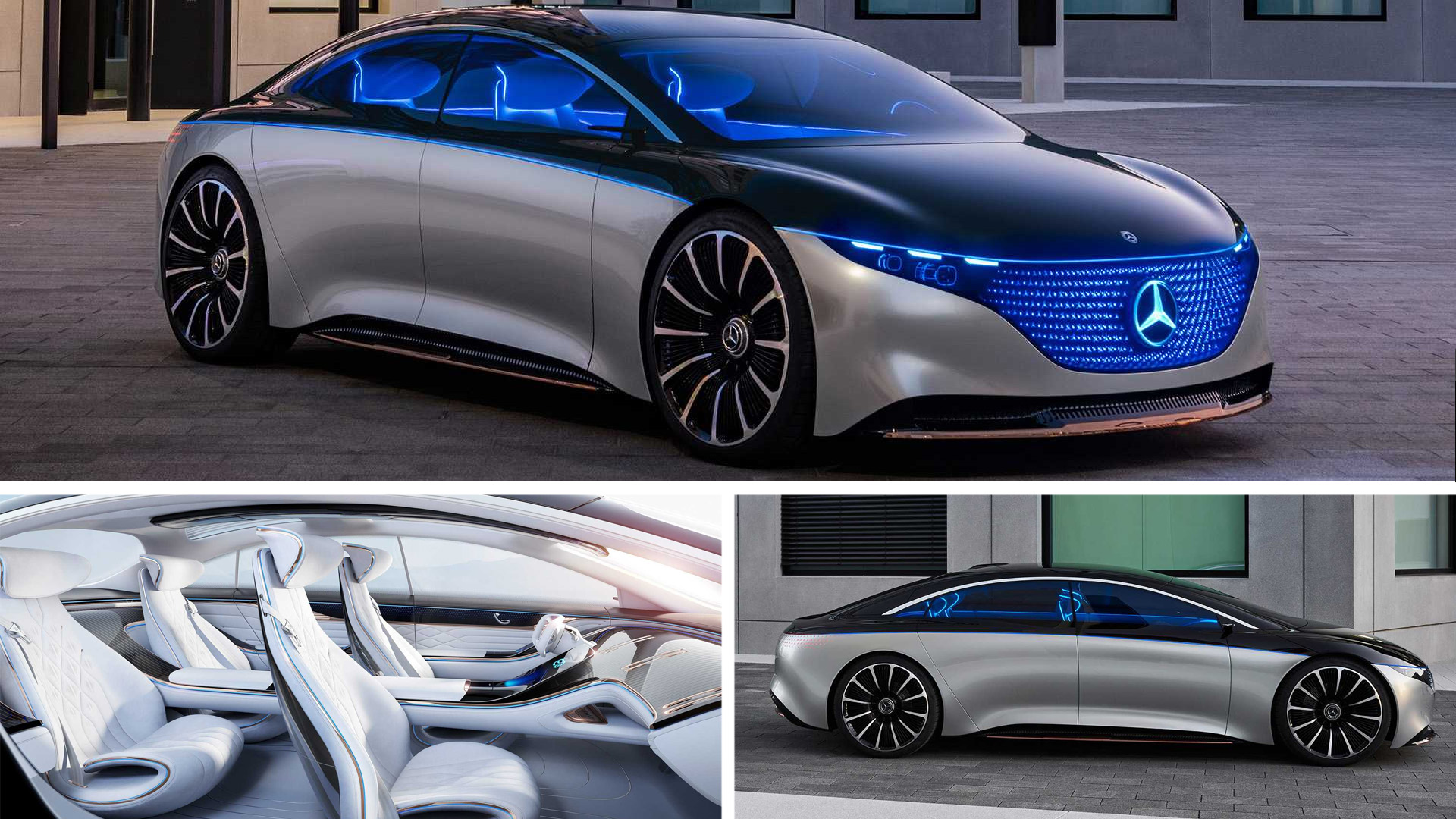 2019 Mercedes Benz Vision EQS Concept