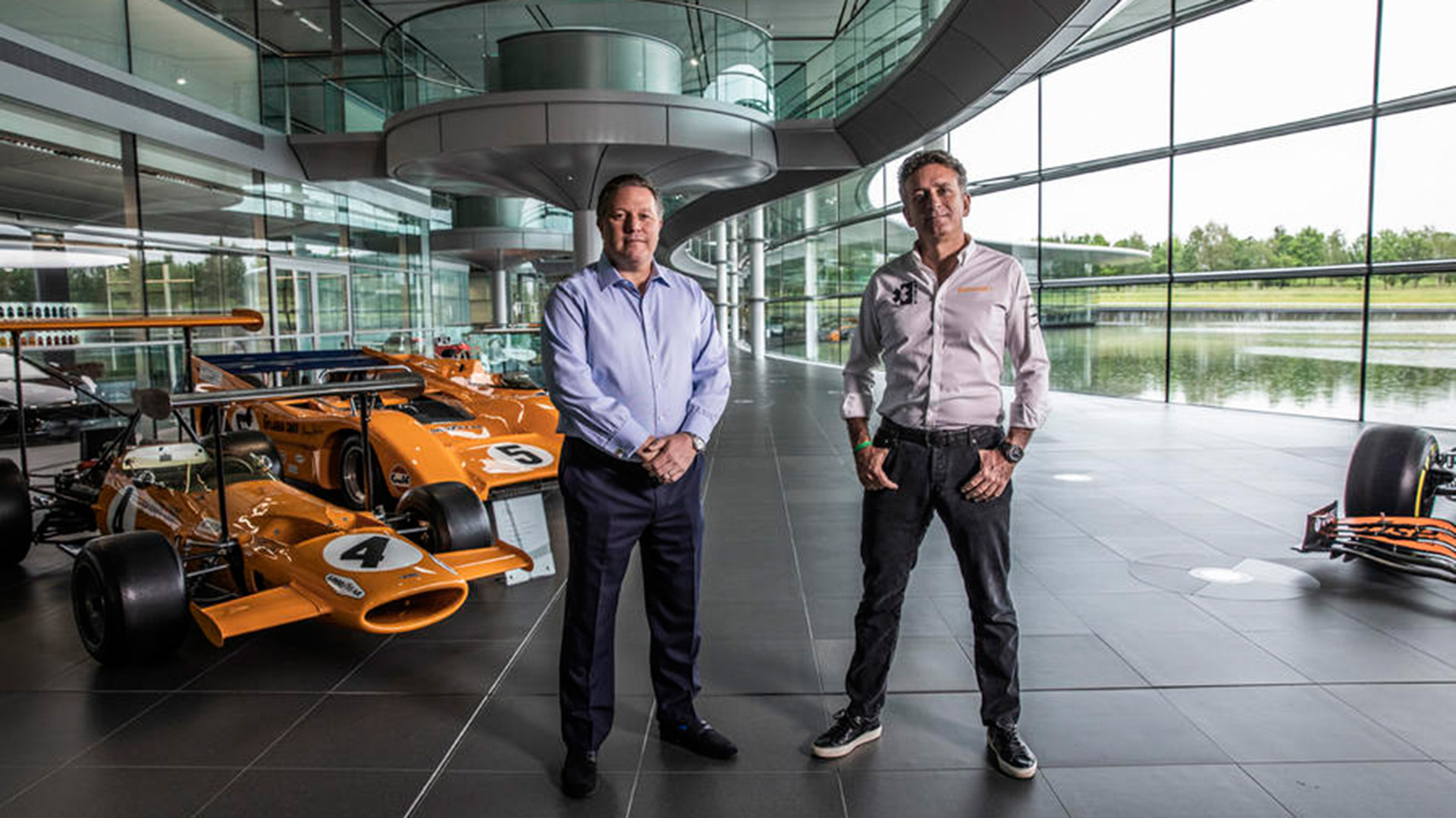 mclaren zak_brown и alejandro agag