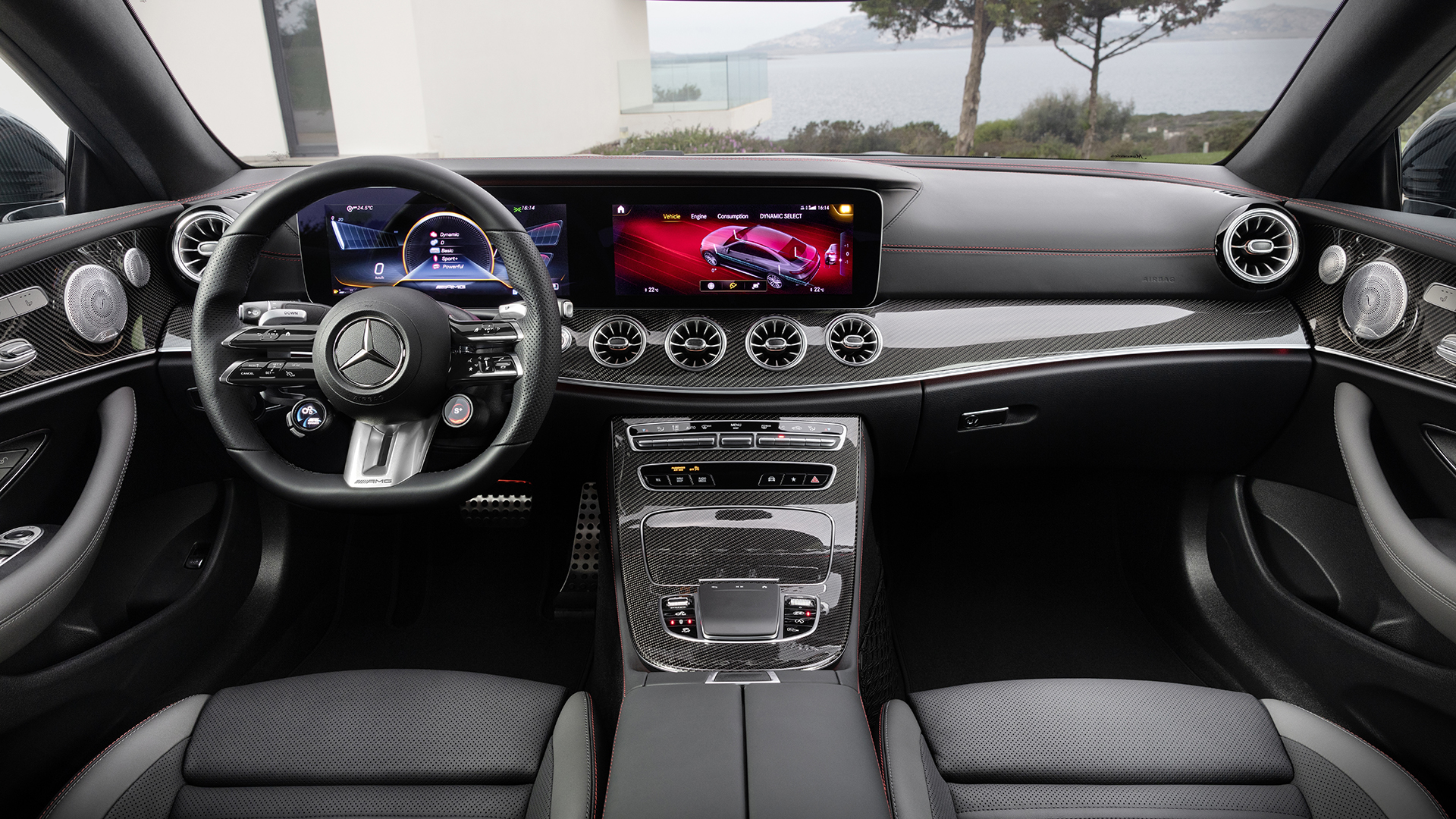 Mercedes-AMG e53 coupe interior