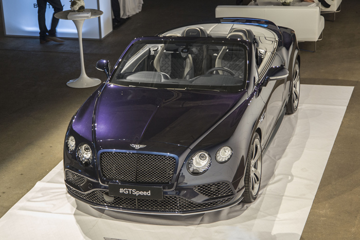 Bentley представила в Нью-Йорке новый GT Speed 
