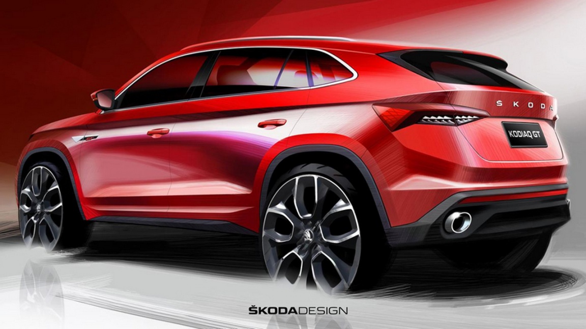 Кросс-купе Skoda Kodiaq GT Кросс-купе Skoda Kodiaq GT