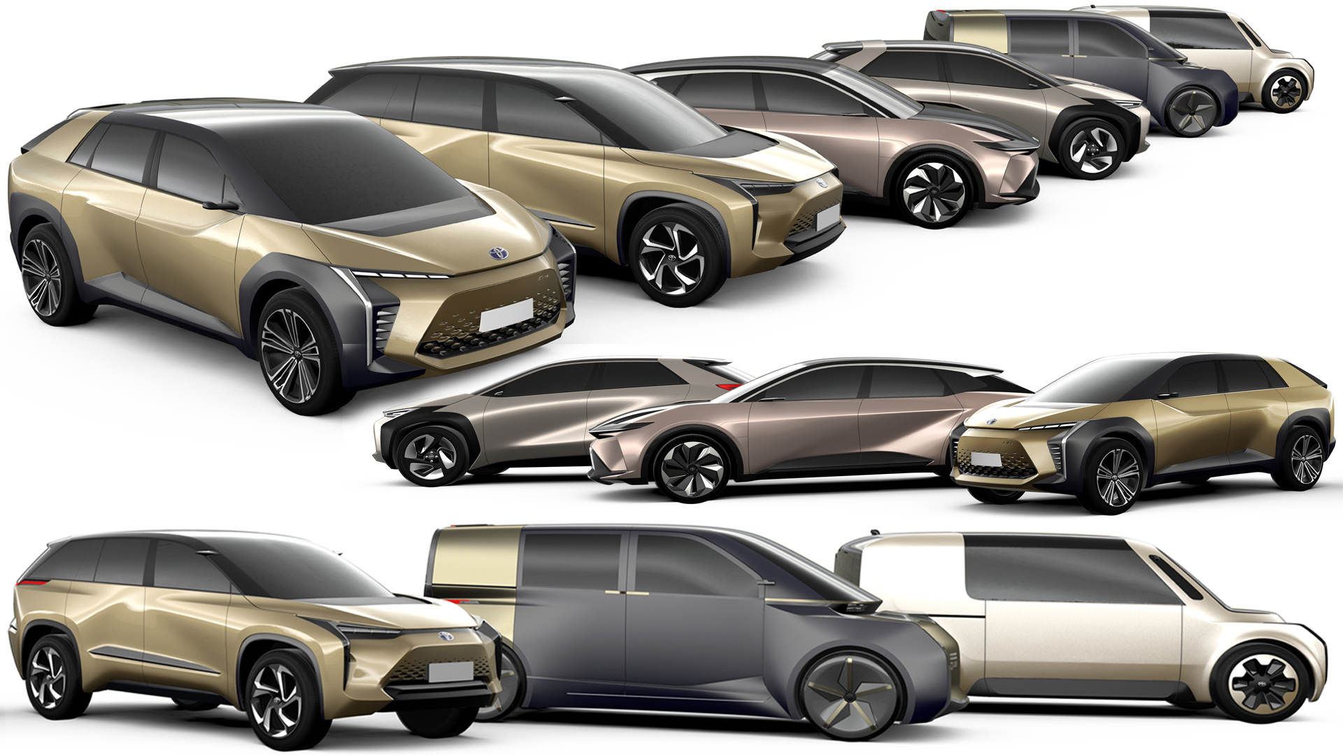 toyota EV concepts