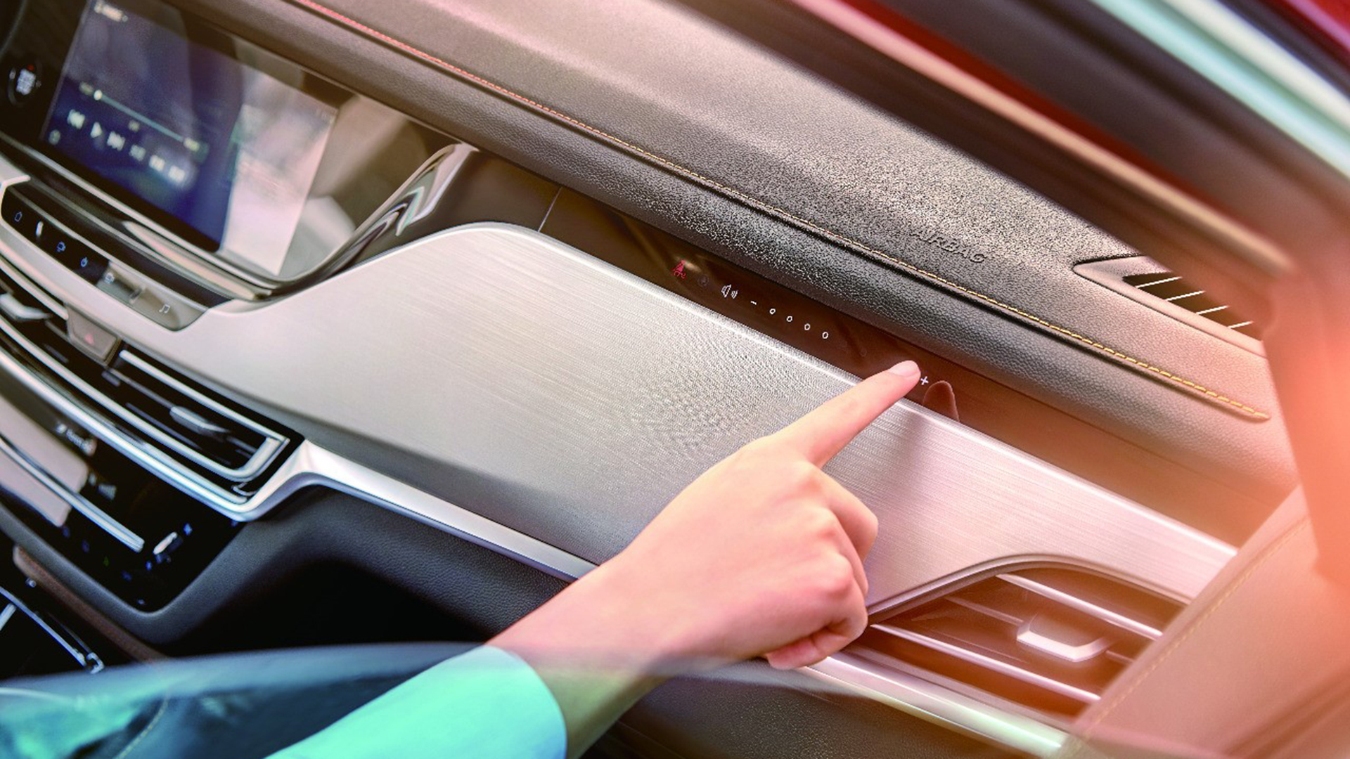 Changan CS35PLUS сеннсорная панель управления медиа-системой