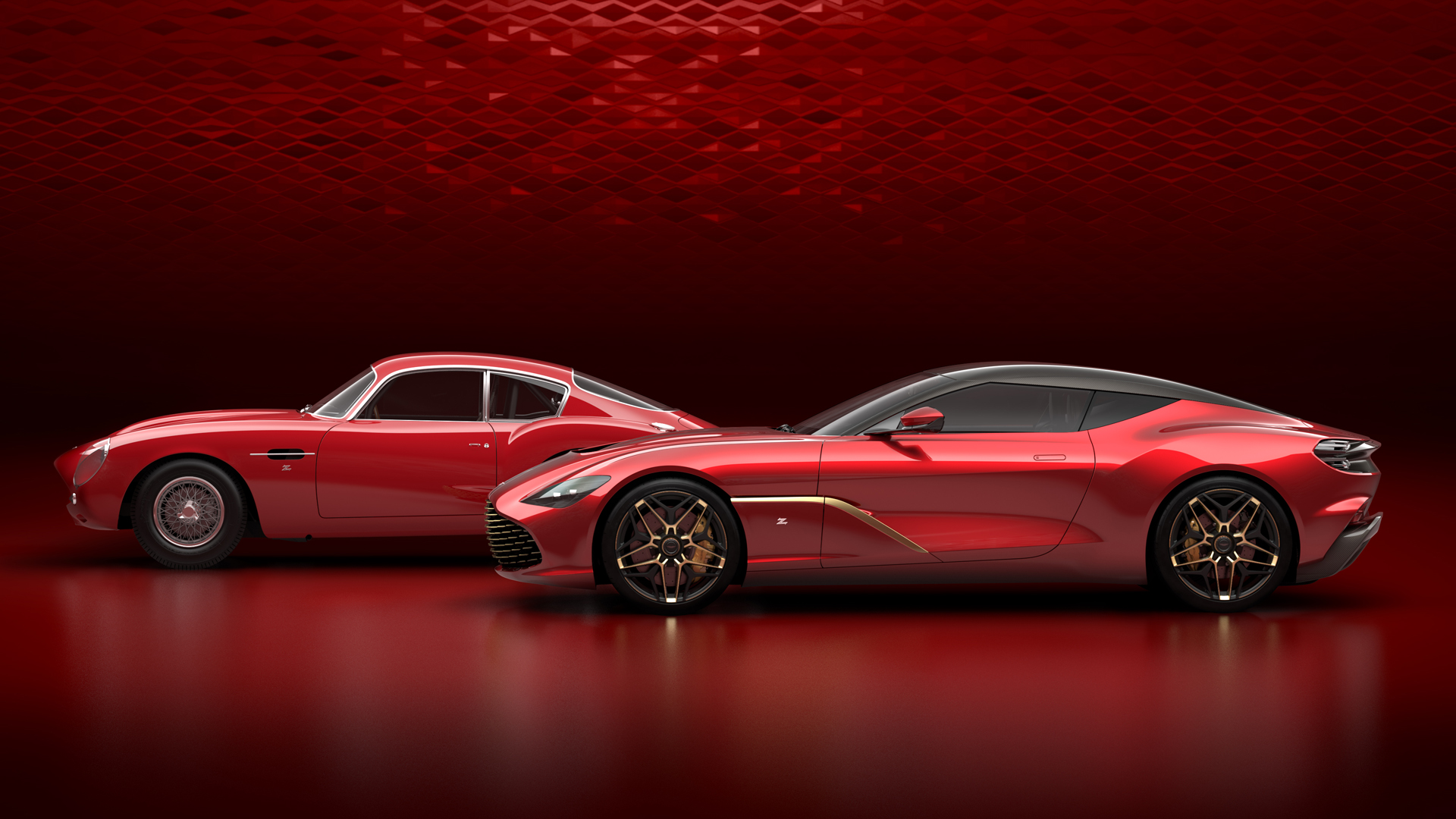 Aston Martin DBS GT Zagato и DB4 GT Zagato Continuation 