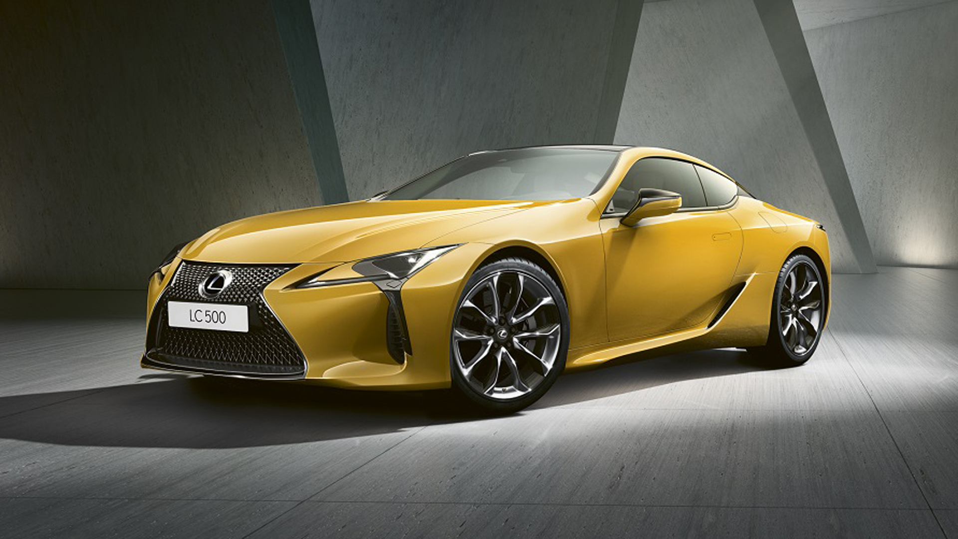 Lexus LC Yellow Edition