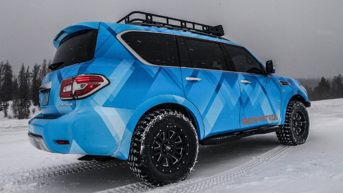 Nissan Armada Snow Patrol