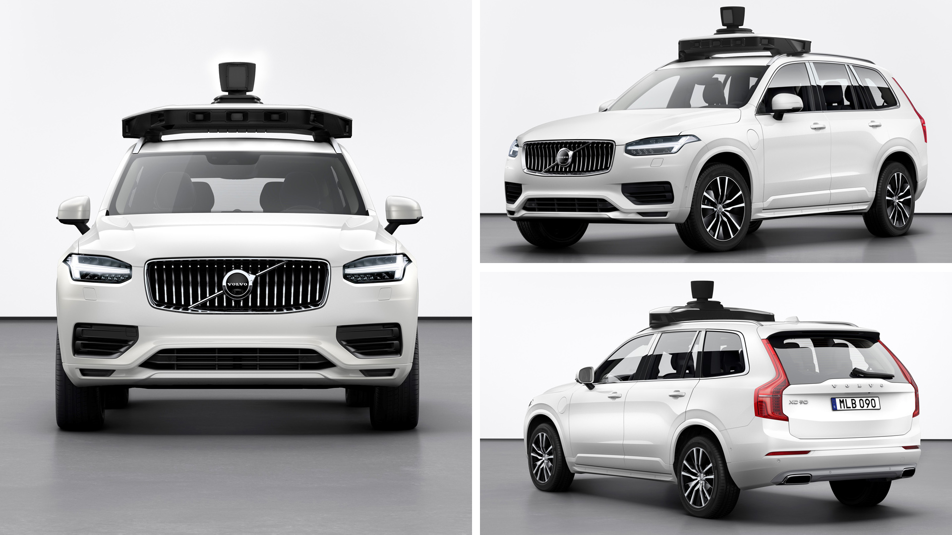 Volvo и Uber беспилотник XC90