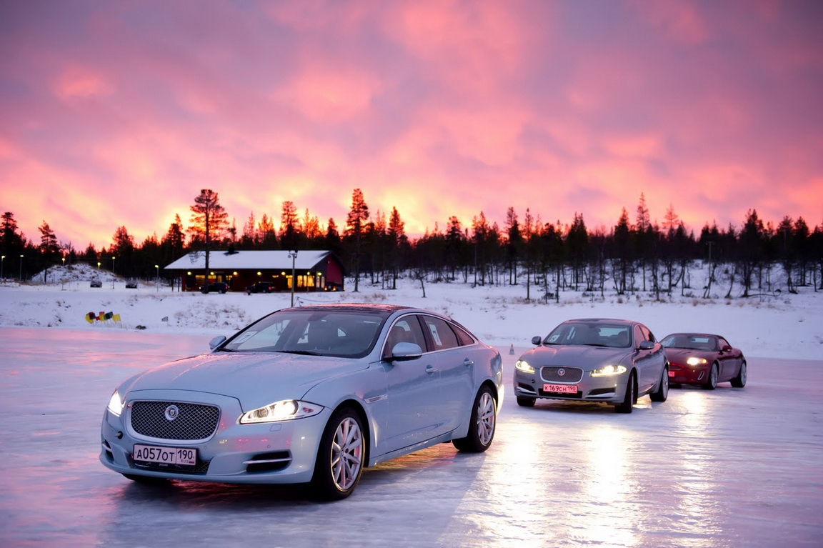 Jaguar Land Rover Experience: Ледяная встряска