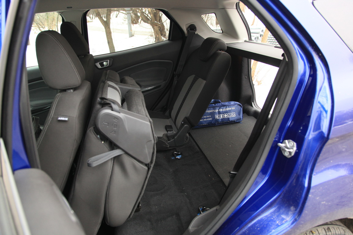 Ford EcoSport Задний ряд сидений 
