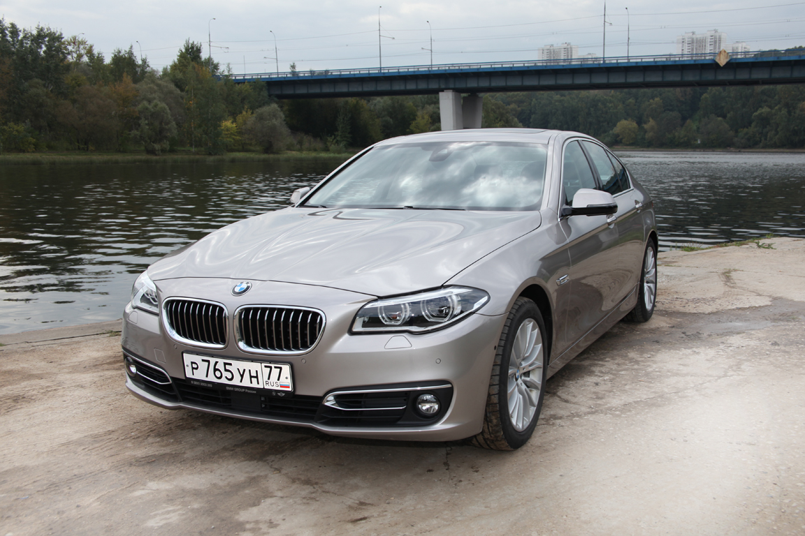 BMW 5er: Одним касанием пальца