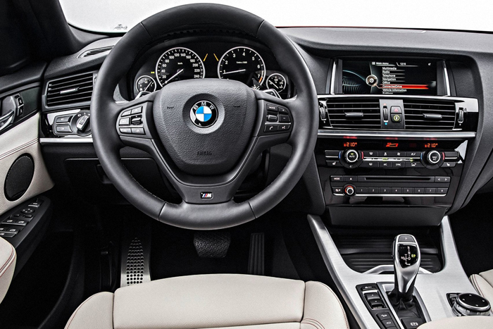 BMW X4 интерьер 